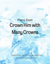 Crown Him with Many Crowns piano sheet music cover